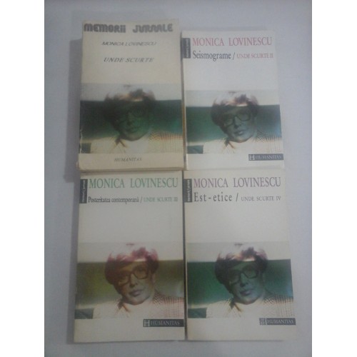 MONICA LOVINESCU - UNDE SCURTE - 4 volume ( 1,2,3,4) MONICA LOVINESCU - UNDE SCURTE - 4 volume ( 1,2,3,4)
